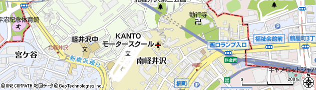 神奈川県横浜市西区南軽井沢56周辺の地図