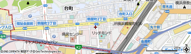 極 kiwami 横浜周辺の地図