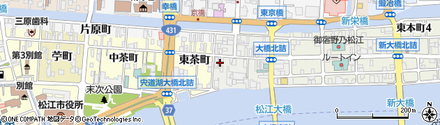 島根県松江市末次本町12周辺の地図