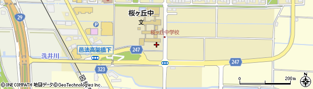鳥取県鳥取市桜谷243周辺の地図