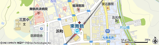 株式会社舞鶴トラベル周辺の地図