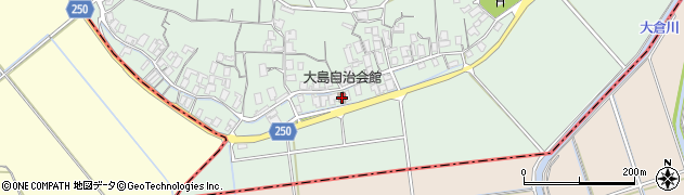 鳥取県東伯郡北栄町大島729周辺の地図