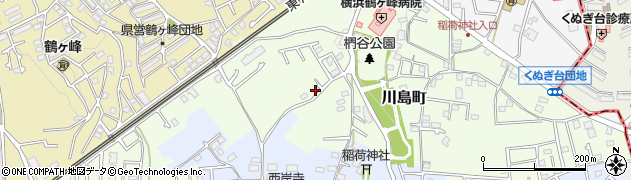神奈川県横浜市旭区川島町1878周辺の地図