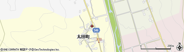 滋賀県長浜市太田町106周辺の地図