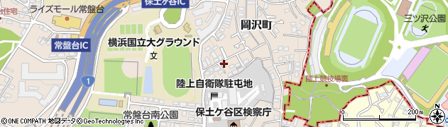 神奈川県横浜市保土ケ谷区岡沢町258周辺の地図