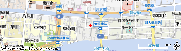 島根県松江市末次本町79周辺の地図