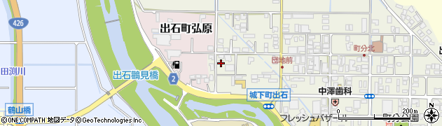 兵庫県豊岡市出石町町分368周辺の地図