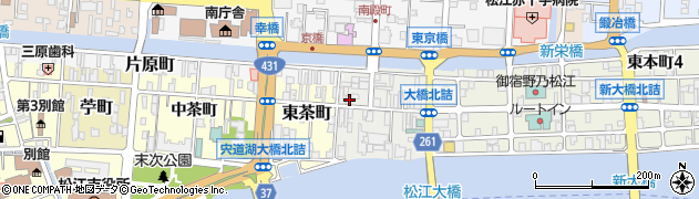島根県松江市末次本町9周辺の地図