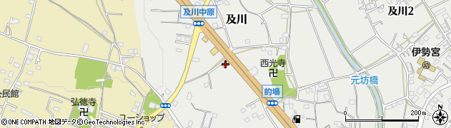 神奈川県厚木市及川1008周辺の地図