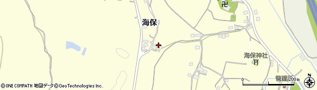 千葉県市原市海保601周辺の地図