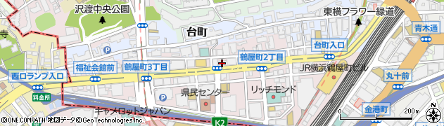 明和地所コミュニティ株式会社　横浜営業所周辺の地図