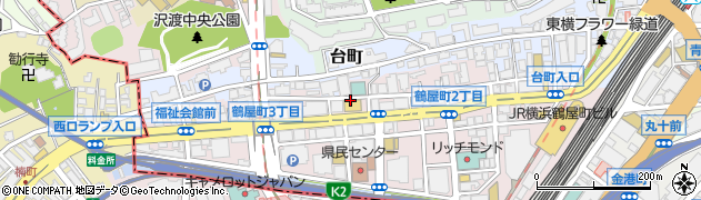 大成有楽不動産販売株式会社　横浜営業所周辺の地図