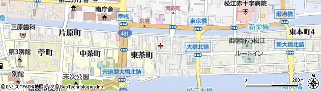 島根県松江市末次本町10周辺の地図