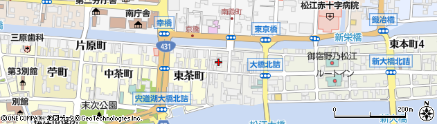 島根県松江市末次本町7周辺の地図