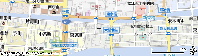 島根県松江市末次本町87周辺の地図