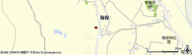 千葉県市原市海保583周辺の地図