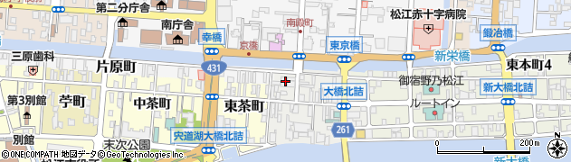 島根県松江市末次本町6周辺の地図