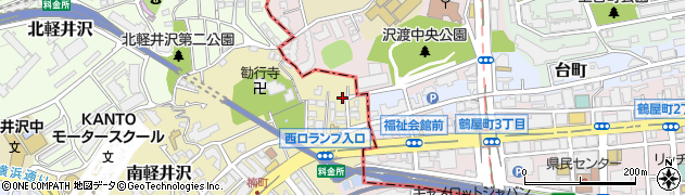 神奈川県横浜市西区南軽井沢2周辺の地図