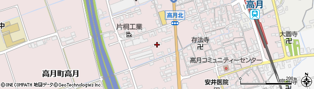 滋賀県長浜市高月町高月958周辺の地図