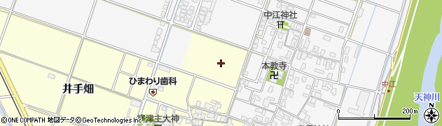 鳥取県倉吉市井手畑周辺の地図