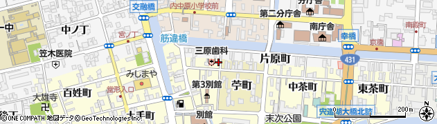 島根県松江市末次町46周辺の地図
