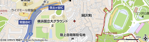 神奈川県横浜市保土ケ谷区岡沢町267周辺の地図
