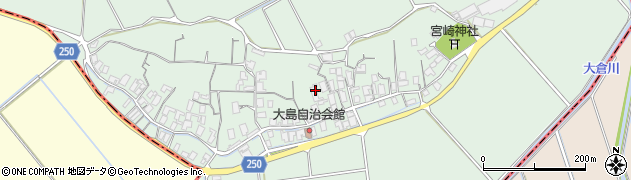 鳥取県東伯郡北栄町大島753周辺の地図