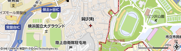 神奈川県横浜市保土ケ谷区岡沢町200周辺の地図