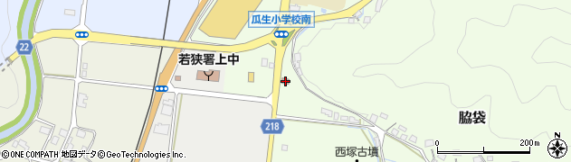 安賀里郵便局周辺の地図