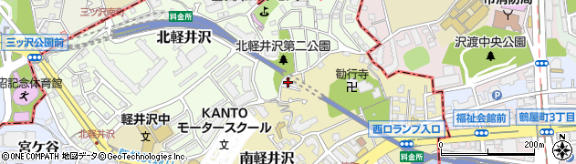 神奈川県横浜市西区南軽井沢55周辺の地図