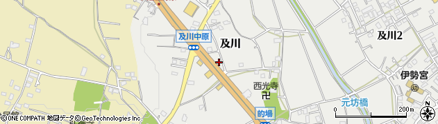 神奈川県厚木市及川1093周辺の地図