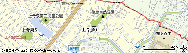 亀島自然公園周辺の地図