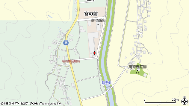 〒917-0249 福井県小浜市宮の前の地図