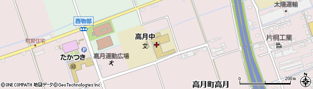 滋賀県長浜市高月町高月2491周辺の地図