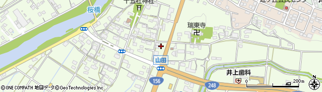 健康快復・骨・骨関山田店周辺の地図
