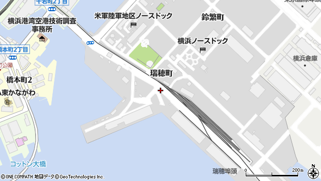 〒221-0034 神奈川県横浜市神奈川区瑞穂町の地図