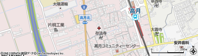 滋賀県長浜市高月町高月508周辺の地図
