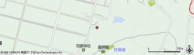 岐阜県美濃加茂市下米田町信友187周辺の地図