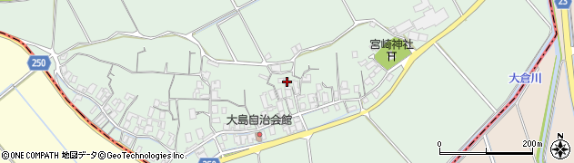 鳥取県東伯郡北栄町大島760周辺の地図