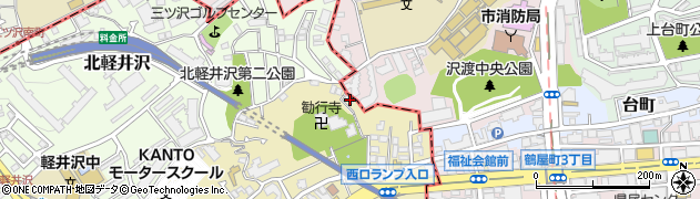 神奈川県横浜市西区南軽井沢8周辺の地図