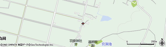 岐阜県美濃加茂市下米田町信友190周辺の地図