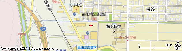 鳥取県鳥取市桜谷周辺の地図