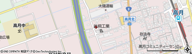 滋賀県長浜市高月町高月901周辺の地図