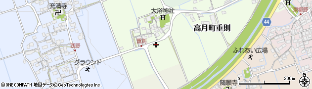滋賀県長浜市高月町重則477周辺の地図