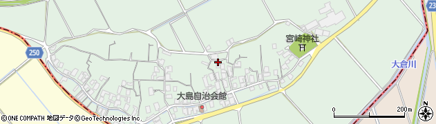 鳥取県東伯郡北栄町大島764周辺の地図
