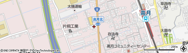 滋賀県長浜市高月町高月953周辺の地図