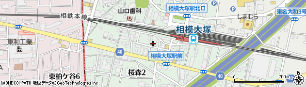 大和屋質店相模大塚店周辺の地図