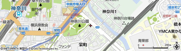 ローソンＬＴＦ横浜中央市場店周辺の地図
