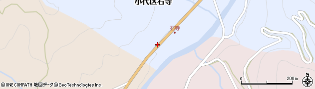 兵庫県美方郡香美町小代区石寺26周辺の地図