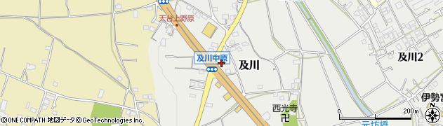 神奈川県厚木市及川1090周辺の地図